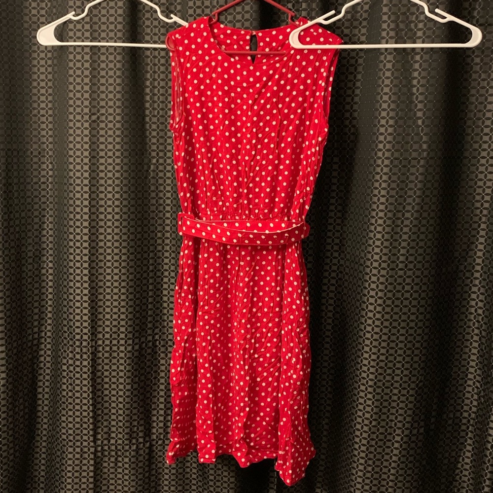 Polka Dot Dress 8$